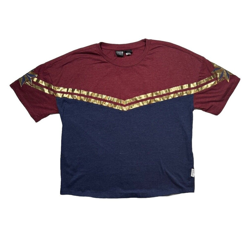 Disney’s Captain Marvel Crop Top by Her Universe Sz XL
